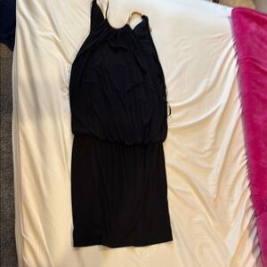 Elegant Black Sleeveless Dress